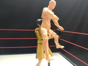 ダブルレッグ・スープレックスホールド　KONOSUKE TAKESHITA